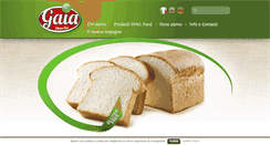 Desktop Screenshot of gaia-glutenfree.com